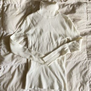 white turtleneck